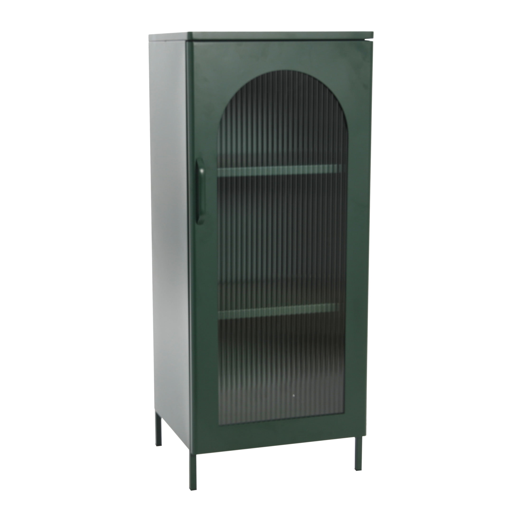 Creative Co Op Solstice Metal Accent Cabinet Dark Green 2 Adjustable creative-co-op-solstice-metal-accent-cabinet-dark-green-2-adjustable
