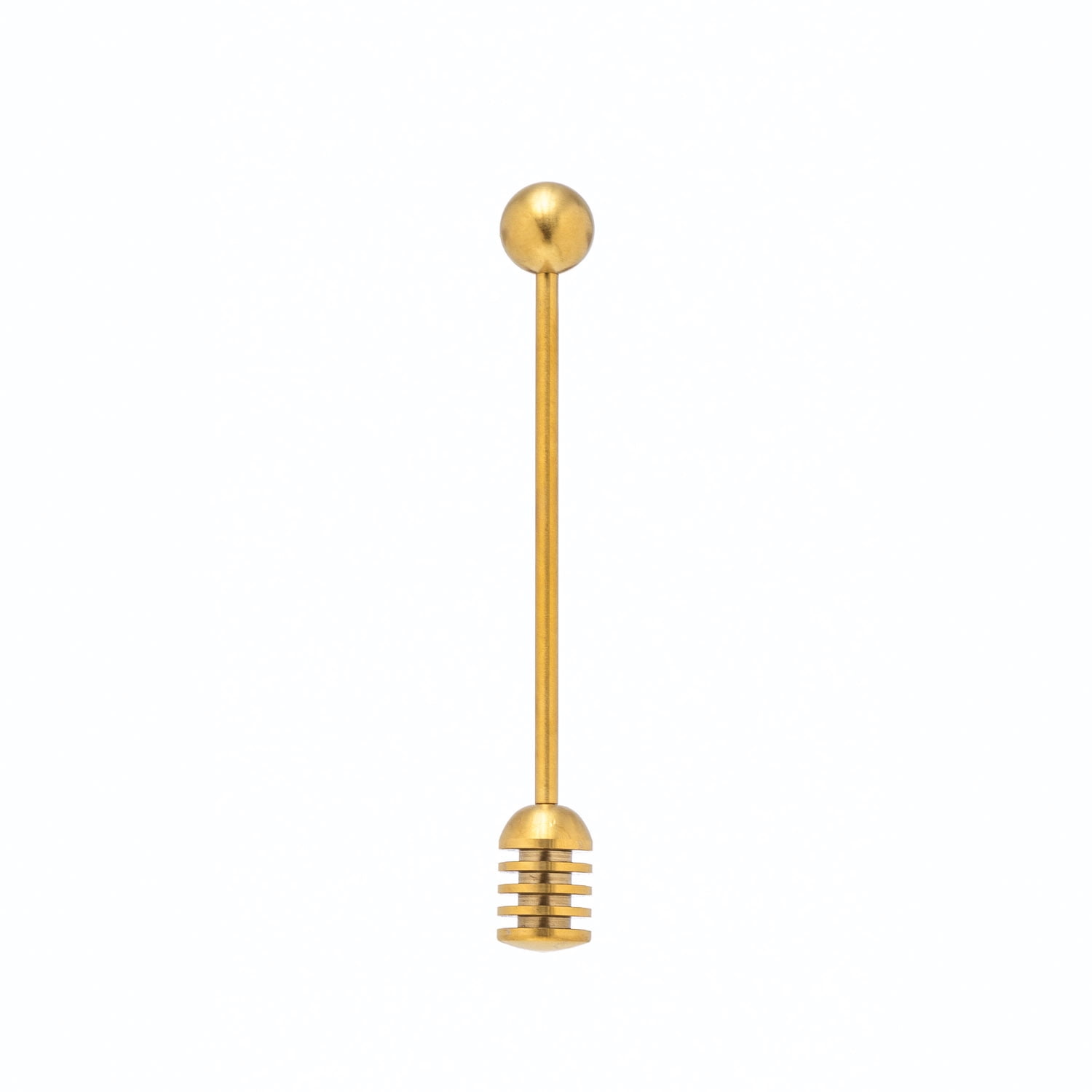 Gold Finish Stainless Steel Honey Dipper