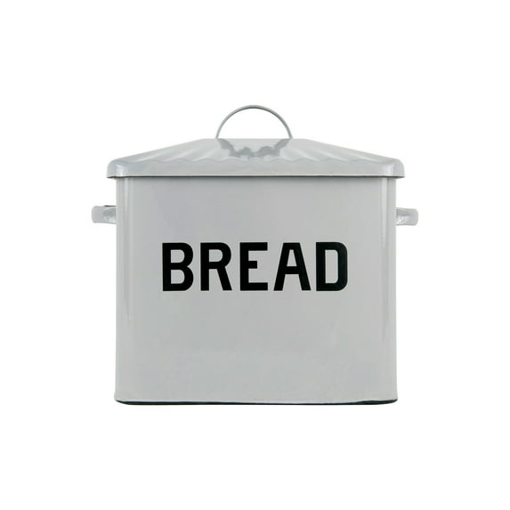 Creative Co-Op Steel Rust Resistant Bread Box