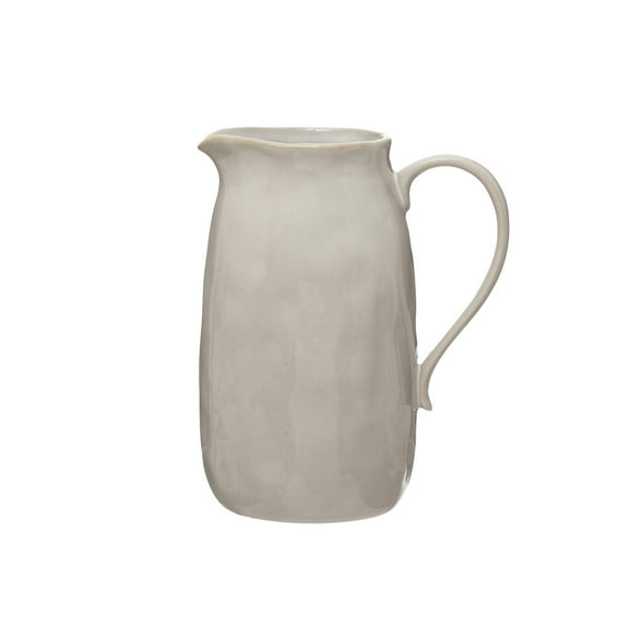 Creative Co-Op Stoneware Pitcher, Reactive Glaze