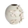thumbnail image 1 of Creative Co-Op Stoneware Vase with Birds and Reactive Glaze, Cream, 1 of 5