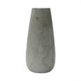thumbnail image 1 of Creative Co-Op Tall Paulownia Wood Vase with Washed Finish, Grey, 1 of 4