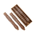 thumbnail image 1 of Creative Co-Op Unscented Totem Taper Candles in Box, Set of 2, Cappuccino, 1 of 9