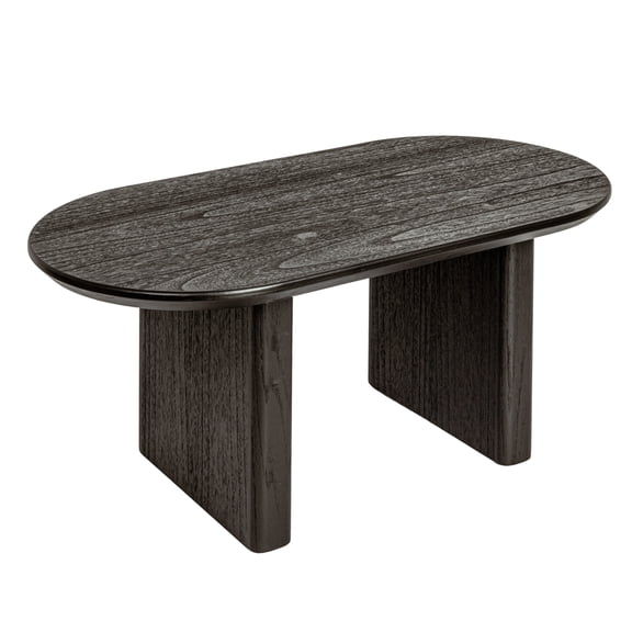 Creative Co-Op Wood Coffee Table, Black