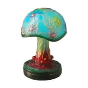 Creative Colorful Resin Bedside Mushroom Retro Night Light Atmosphere Lamp, Lamp A, Resin Mushroom Lamp, Retro Night Light, Colorful Lamp, Home Decor