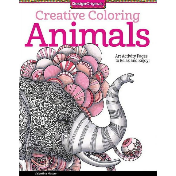 Creative Coloring Book Creative Coloring Animals: Art Activity Pages to Relax and Enjoy!, Book 9, (Paperback)