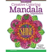 Creative Coloring Mandala Expressions Art Activity Pages to Relax and Enjoy! Paperback