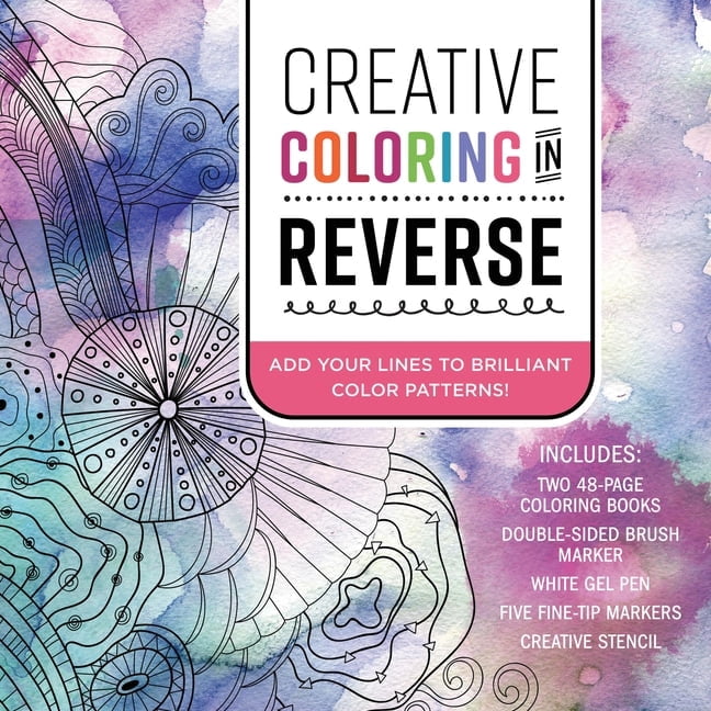 Creative Coloring in Reverse Kit: We Give You the Colors, You Draw the Lines! (Other)