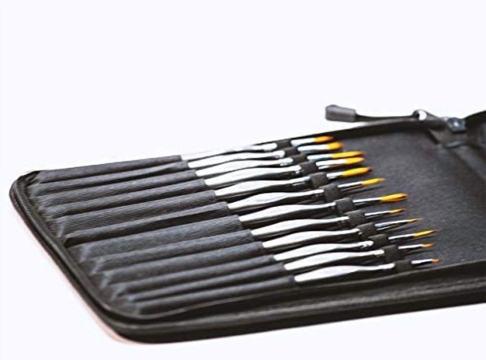 Creative Colors Miniatures Paint Brush Set - 12 Piece