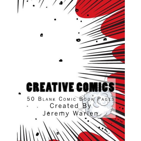 Creative Comics (50 page): 50 Black Comic Book Pages (Paperback)