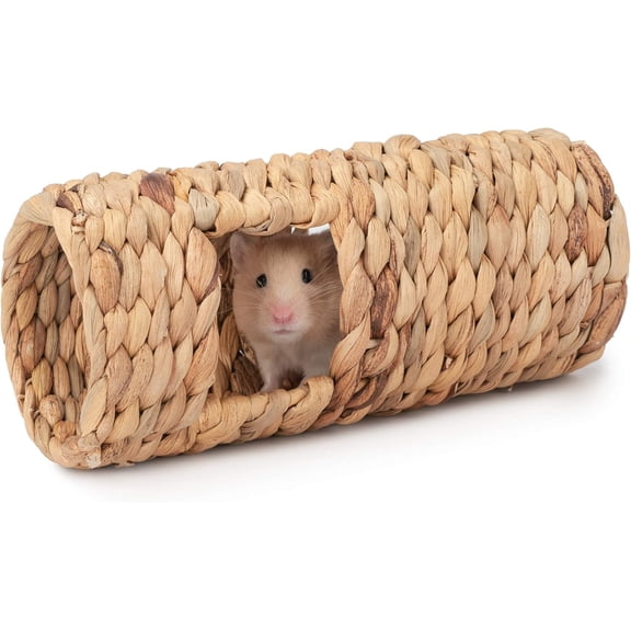 Creative & Composable Hamster Tunnel - DIY & Build Unique Tube Burrow as Hideout for Small Sized Animals Like Hamsters Mouse Gerbils Mice (Corner)