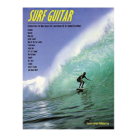 Creative Concepts Surf Guitar Tab Songbook