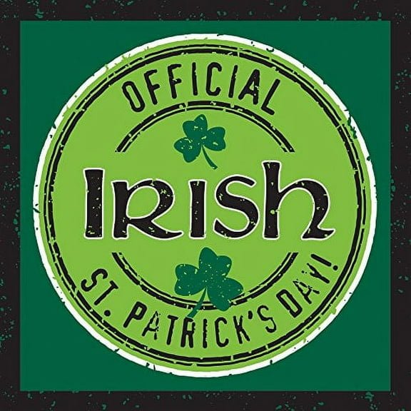 Creative Converting 18 Count Beverage Napkins, Officially Irish