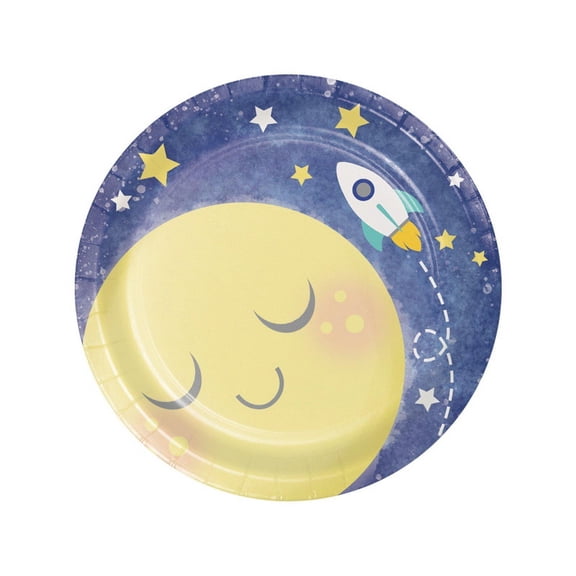 321806 To the Moon & Back 7" Dessert Plates (8)