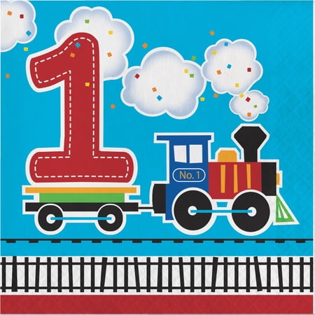 Creative Converting 322215 All Aboard Luncheon Napkin, 1St Bd, CASE of 192