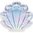 thumbnail image 1 of Creative Converting 336719 Iridescent Mermaid Party Shaped Paper Plates, 8 Count, 1 of 2
