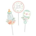 thumbnail image 1 of Creative Converting 340077 Country Floral Baby Shower Centerpiece Sticks, 3 Count, 1 of 2