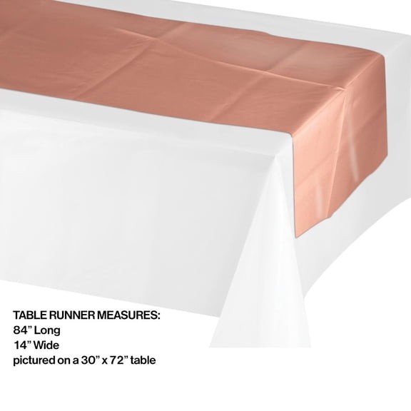 Rose Gold Table Runner