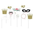 thumbnail image 1 of Creative Converting 344429 Stylish Swan Photo Booth Props&#44; Case of 6 - 10 Count, 1 of 3