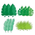 thumbnail image 1 of Club Pack of 144 Green Girl Dinosaur Leaf Cutouts Party Decorations 10.75", 1 of 2