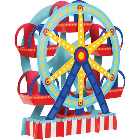 Creative Converting 353992 Carnival Ferris Wheel Centerpiece