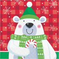 thumbnail image 1 of Creative Converting 359465 6.5 in. Christmas Characters Luncheon Napkin, 1 of 1