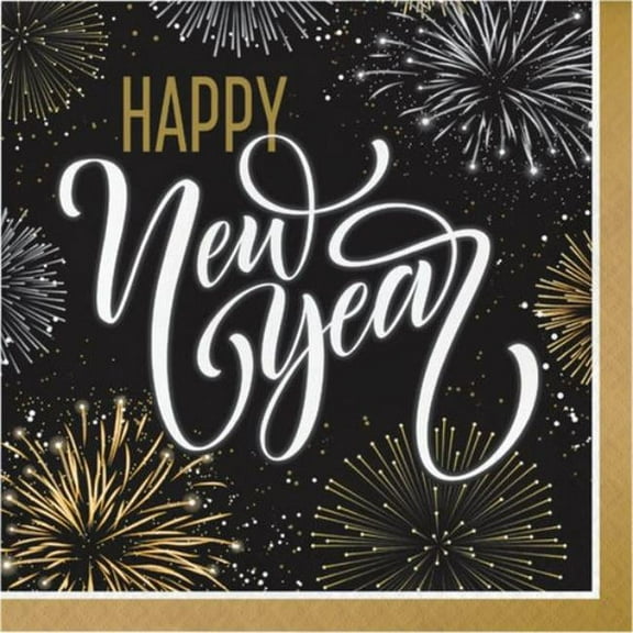 Creative Converting 359539 Elegant Year Luncheon Paper Napkin