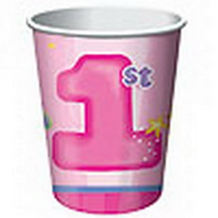 Creative Converting 375748 Fun At One Girl Hot/Cold Cup (9Oz.)