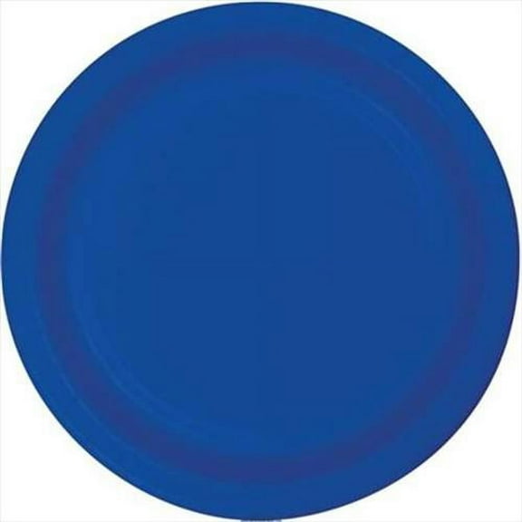 Creative Converting 473147B 9 In. Cobalt Dinner Plates - Case of 240