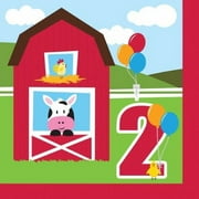 Creative Converting 662506 Farmhouse Fun 2Nd Lunch Napkins