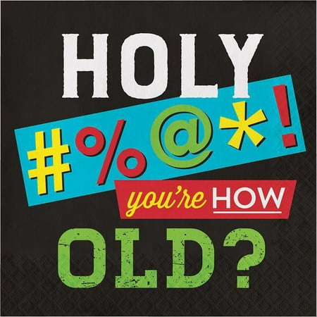 Creative Converting Age Humor Napkins, 16 ct
