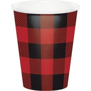 Creative Converting Buffalo Plaid Cups 8 pk (321827)