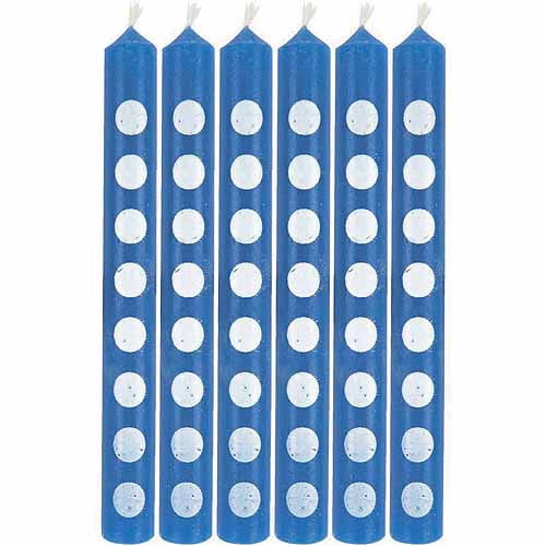 Creative Converting Candles, Polka Dot,