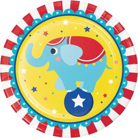 Creative Converting Circus Party Paper Plates, 8 ct
