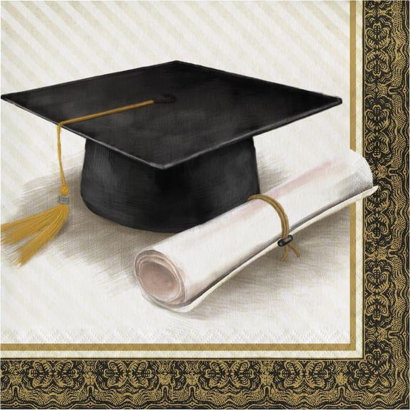 Creative Converting Classic Graduation Napkins, 16 ct
