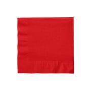 Creative Expressions Luncheon Napkins 50-Pack, Classic Red