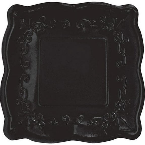 Creative Converting Embossed Paper Dinner Plate (Set of 8)