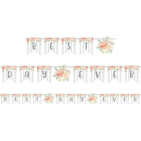 Creative Converting Farmhouse Floral Banner