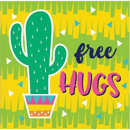 Creative Converting Fiesta Fun Paper Beverage Napkins, 16/Pkg
