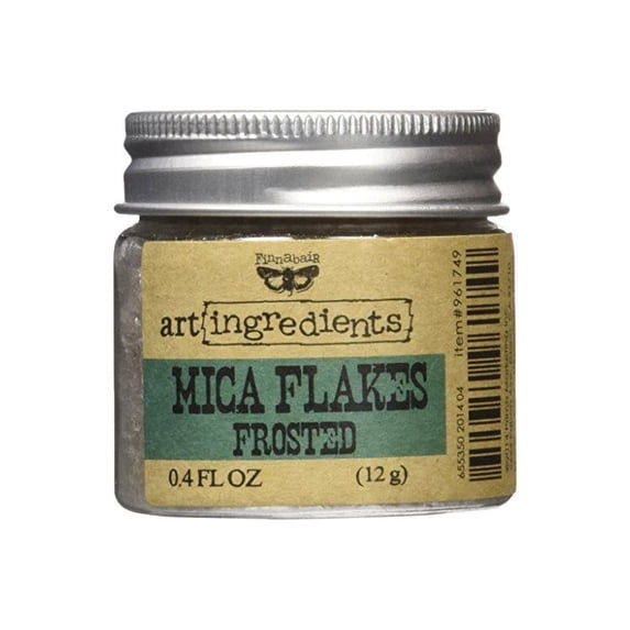 Creative Converting Finnabair Art Ingredients Mica Flakes, 0.4 FL OZ , Frosted