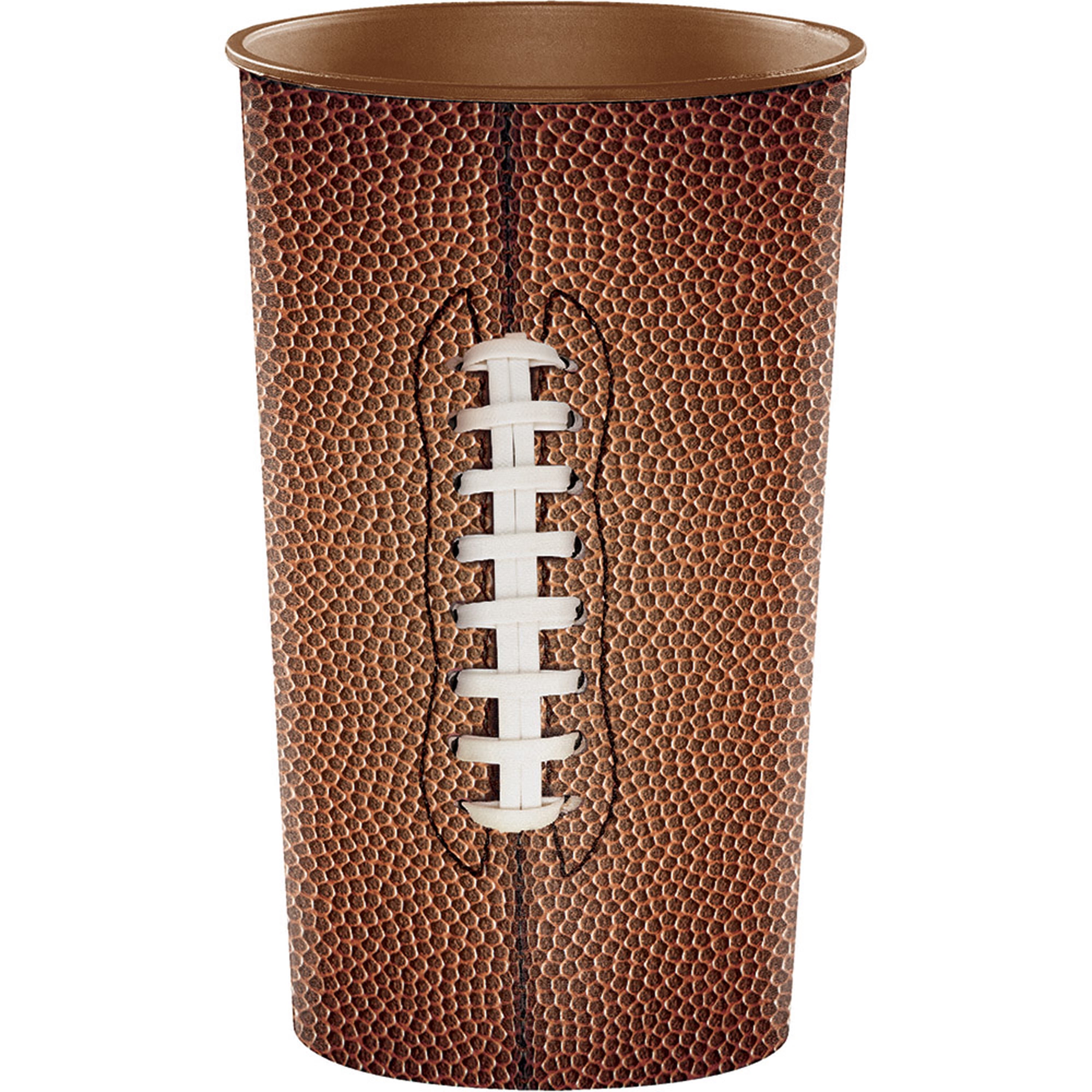 Creative Converting Football 22 oz Plastic Cups, 8 count