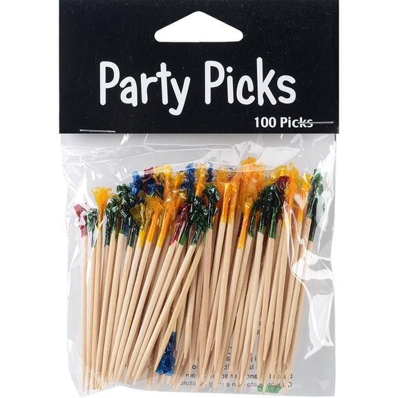 Creative Converting Frill Picks, 100 pk