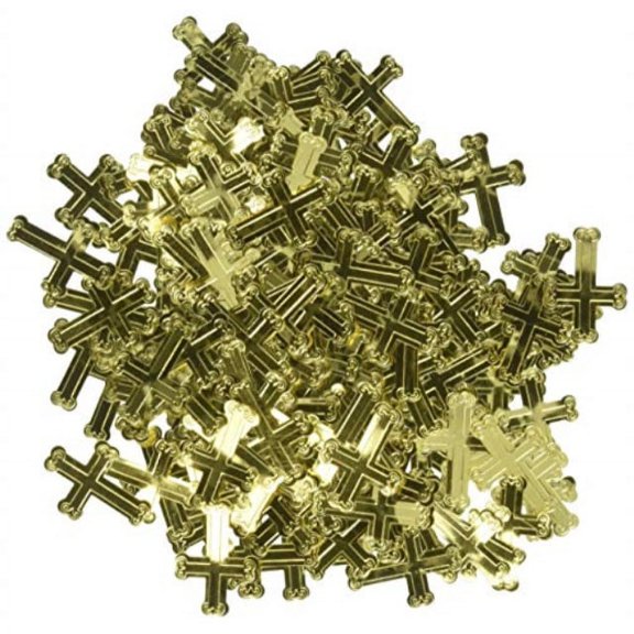 Creative Converting Gold Solid Print Easter Confetti