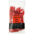thumbnail image 1 of Creative Converting Heavy-Weight Plastic Classic Red Assorted Cutlery 24/Pack 10423, 1 of 2
