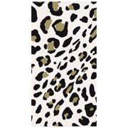 Creative Converting Leopard Dinner Napkins 4" x 8", 48 Count