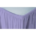 thumbnail image 1 of Creative Converting Plastic Table Skirt 14 Feet Luscious Lavender, 1 of 2