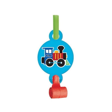 Creative Converting Multi-color Birthday Party Noisemakers, 8 Count