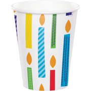Creative Converting Multi-color Paper Party Supply Sets, (24 Pieces) 9"