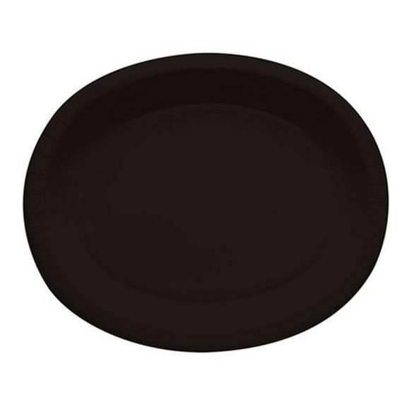 Creative Converting Oval Platter, 10" X 12", 8Pk