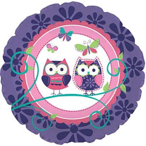 CTI 17" Owl Party Foil Mylar Balloon